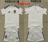 2025-2026 Leeds United Club white kid soccer jersey home