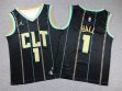 Youth New Orleans Hornets #1 LaMelo Ball black nba Jerseys city version