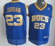 Chicago Bulls #23 Michael Jordan Blue NBA Jerseys