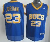 Chicago Bulls #23 Michael Jordan Blue NBA Jerseys