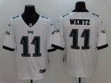Philadelphia Eagles #11 Carson Wentz white Color Rush Limited Jersey
