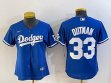 Youth Nike Los Angeles Dodgers #33 James Outman blue majestic baseball jerseys