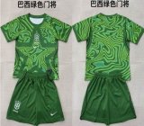 2026-2027 Brazil team green goalkeeper soccer jerseys