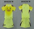 2025-2026 Real Madrid club yellow goalkeeper soccer jerseys