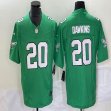 Nike Philadelphia Eagles #20 Brian Dawkins green throwback Color Rush Limited Jersey-BD