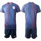 2026 World Cup United States team blue soccer jerseys away