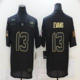Nike Buccaneers #13 Mike Evans black Salute To Service Limited Jersey-BD