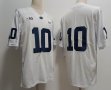 Penn State #10 Nicholas Singleton white college jerseys-XST