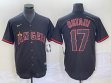 Nike Los Angeles Angels #17 Shohei Ohtani black majestic baseball jerseys-BD 01