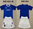 2025-2026 Sunderland club blue white kid soccer jerseys away