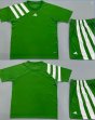Custom Adidas green soccer jerseys