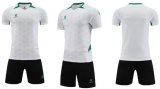 Custom white black soccer jerseys 02