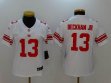 Women New York Giants #13 Odell Beckham Jr Nike White Color Rush Limited Jersey
