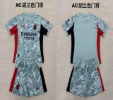 2025-2026 AC Milan club camo kid goalkeeper soccer jerseys