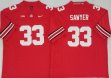 Ohio State Buckeyes #33 Jack Sawyer red college football jersey -PNS 01