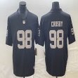Nike Oakland Raiders #98 Maxx Crosby black Color Rush Limited Jersey 03