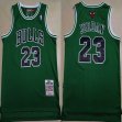 Chicago Bulls #23 Michael Jordan green throwback NBA Jersey-XD