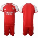 2025-2026 Arsenal Club red soccer jersey home