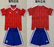 2026-2027 Chile team red blue socccer jerseys home