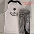 2026-2027 Paris Saint-Germain club white gray soccer vest uniforms D26027