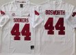 Oklahoma Sooners #44 Brian Bosworth white college football jerseys-PNS