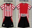2026-2027 Athletic Bilbao club red white black soccer jerseys home