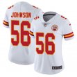 Women Nike Kansas City Chiefs #56 D.Johnson white Color Rush Limited Jerseys