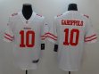 San Francisco 49ers #10 Jimmy Garoppolo nike white Color Rush Limited Jersey