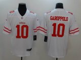 San Francisco 49ers #10 Jimmy Garoppolo nike white Color Rush Limited Jersey
