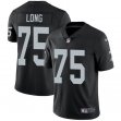 Oakland Raiders #75 H.Long Nike black Color Rush Limited Jersey