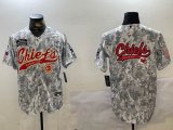 Kansas City Chiefs Nike Arctic Camo 2024 Salute to Service Limited Jersey 02
