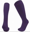 Men Purple soccer socks