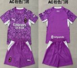 2026-2027 2026-2027 AC Milan club purple goalkeeper soccer jerseys