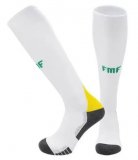 2026 Mexico team white green soccer socks away