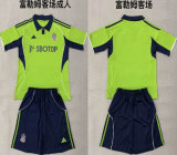 2025-2026 Fulham club green blue soccer jerseys away