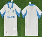 2025-2026 Marseille club thailand version white soccer jerseys home