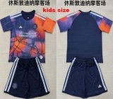2026-2027 Houston Dynamo club blue orange kid soccer jerseys away