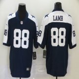 Nike Dallas Cowboys #88 CeeDee Lamb white blue Color Rush Limited Jersey