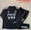 2025-2026 Argentina team black soccer uniforms with Long Trousers B2572