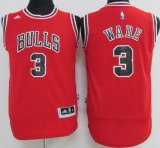 Youth Chicago Bulls #3 Dwyane Wade Red Stitched NBA Jerseys