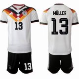 2026 World Cup Germany Team #13 MULLER white black soccer jerseys home