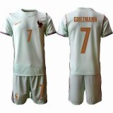 2026-2027 France team #7 GRIEZMANN light green soccer jerseys away