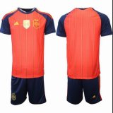 2026-2027 Spain team red navy soccer jerseys home Two stars