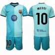 2026-2027 Barcelona club #10 MESSI skyblue soccer jerseys second away