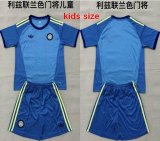 2026-2027 Leeds United Club blue kids goalkeeper soccer jersey