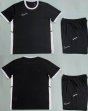 Custom Nike black soccer jerseys 01