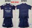 2025-2026 Lyon club navy kid soccer jerseys away
