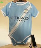 2026 Manchester City Club skyblue soccer baby clothes