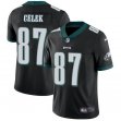 Nike Philadelphia Eagles #87 Brent Celek black Color Rush Limited Jersey