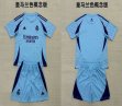 2025-2026 Real Madrid club sky blue soccer jerseys Conceptual version